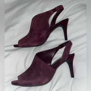 Bandolino Suede Heels